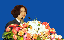 先进个人韩梅发表言